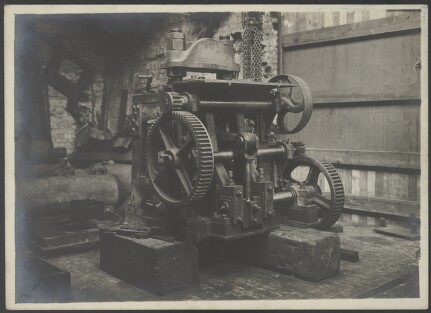 Binnenzicht van tandwielfabrikant Atelier Feys in Kortrijk